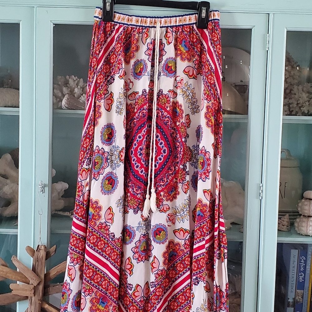 Flying tomatoe maxi skirt
